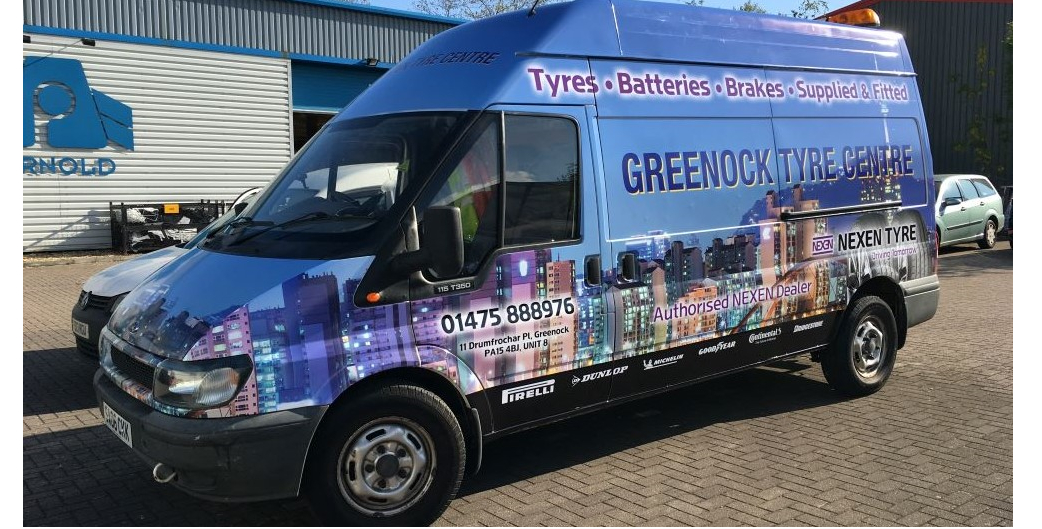 Greenock Tyre Centre In Store & Mobile Tyre Fitting Greenock Tyre